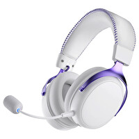 Akko Verge S9 Ultra Beyaz PS5 Uyumlu Kablosuz Oyuncu Kulaklığı