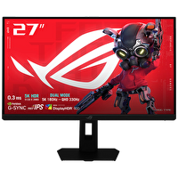Asus ROG Strix XG27JCG 27" 5K 180 Hz QHD 330 Hz 0.3 MS HDMI DP G-Sync FreeSync Premium Pro Pivot HDR60 Oyuncu Monitörü