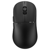Pulsar X2N CrazyLight Orta Boy Jet Siyahı 8K Hz XS-1 Sensör Kablosuz Simetrik Oyuncu Mouse PX2NCL201