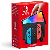 Nintendo Switch Oled 64 GB Kırmızı Mavi Oyun Konsolu (İthalatçı Garantili)