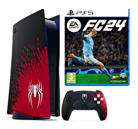 Sony Playstation Standart 825 GB Spider-Man Edition Oyun Konsolu - PS5 FC24 Oyunu (İthalatçı Garantili)
