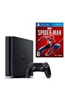 Sony Playstation 4 Slim 500 GB Oyun Konsolu + Spider-Man PS4 Oyun (İthalatçı Garantili)