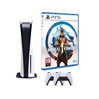 Sony Playstation 5 Diskli + 2. Dualsense Kol + Mortal Kombat 1 (İthalatçı Garantili)