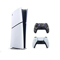 Sony Playstation 5 Slim Dijital 1 TB + 2. Kamuflaj Dualsense PS5 Kol (İthalatçı Garantili)