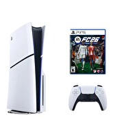 Playstation 5 Slim Standart 1 TB Oyun Konsolu + Playstation 5 FC26 CD Oyun (İthalatçı Garantili)