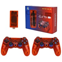Hadron GS5 Mini Stick HDMI Çift GamePad 64 GB Kırmızı Retro Oyun Konsolu