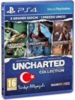 Sony PS4 Uncharted: The Nathan Drake Collection Tek CD 3 Oyunlu Türkçe Altyazılı PS4 Oyun