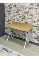 Hey Modüler Mobilya Rüya Safir Beyaz Ayak Çalışma Masası