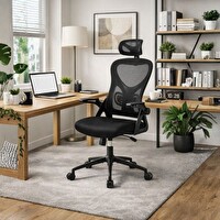 Adore Mobilya Action X Ergonomik File Sırtlı Çalışma Sandalyesi - Siyah