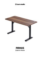 Karr Office Firmus Çalışma Masası 180x80 - Barok