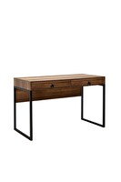 Adore Mobilya Profile Çekmeceli Çalışma Masası-Koyu Ceviz (Oslo Ceviz) 120x79x60 CM (GxYxD)