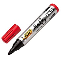 Bic Marker 2000 Yuvarlak Uçlu Kırmızı Koli Kalemi
