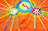 Stabilo Easycolors 6'lı Renkli Sol El Kalem
