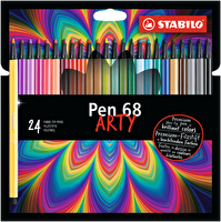 Stabilo Pen 68 Arty 24'lü Keçe Uçlu Kalem Seti