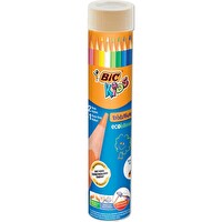 Bic Evolution  12+1'li Metal Tüp Üçgen Jumbo Kalem