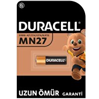 Duracell 12V, 1’li Paket (A27 / 27A/ V27A / 8LR732) Özel Alkalin MN27 Pil