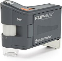 Celestron 44314 FlipView El Tipi LCD Mikroskop Gri
