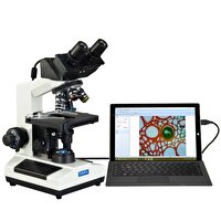 Omax MD827S30L 40X-2000X Dijital Biyolojik Binoküler Mikroskop 3MP