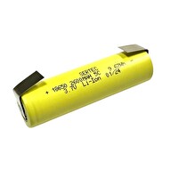 Sertec Puntolu 18650 3.7V 2600mAh 5C Li-ion Şarjlı Pil - 1Adet