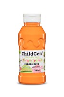 ChildGen Süper 350 ML Turuncu Yıkanabilir Parmak Boya