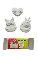 ChildGen Air-Dry Beyaz Doğal Modelleme Kili