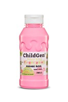 ChildGen 350 ML Pembe Süper Yıkanabilir Parmak Boya