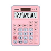 Casio MX-12B-PKLB 12 Haneli Masaüstü Hesap Makinesi Pembe-Mavi