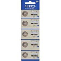 Supex Cr2032 3V Lityum 5'li Blister Pil