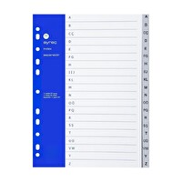 Elitstore PP Seperatör Ayraç Harfler A-Z SPRT-A-Z