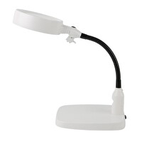 Evimdeyokyok Masaüstü 10X Led Işıklı Büyüteç Okuma El Sanatları Onarım Büyüteç 7765