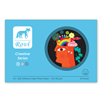 Rovi Creative Yapışkanlı Fotoğraf Kağıdı 200GSM 50 Yaprak A3