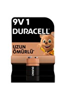 Duracell 6LR61/MN1604 9V Alkalin Pil 1'li Paket