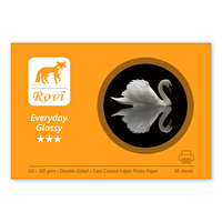 Rovi Everyday Parlak Çift Taraflı Fotoğraf Kağıdı 120GSM 50 Yaprak A5