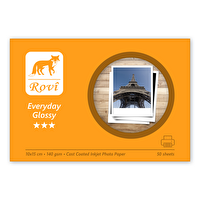 Rovi Everyday Parlak Fotoğraf Kağıdı 140GSM 50 Yaprak 10x15
