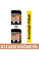 Duracell CR2032 Özel 2032 3V Lityum Düğme Pil - 8’li Paket