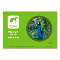 Rovi Rapunzel Parıltı Luster Fotoğraf Kağıdı 260GSM 50 Yaprak A4