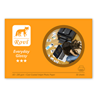 Rovi Everyday Parlak Fotoğraf Kağıdı 230GSM 50 Yaprak A3