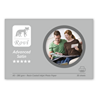 Rovi Advanced Satin Fotoğraf Kağıdı 280GSM 50 Yaprak A5