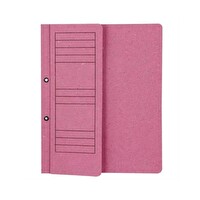 Elitstore Karton Dosya A4 Yarım Kapak Pembe 50'li Paket