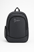 Louisiana Polo 2450 Gri 3 Bölmeli Okul Sırt Çantası