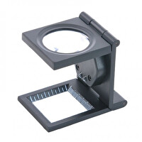 Evimdeyokyok 25x25 MM Full Çelik Kaplı Katlamalı Büyüteç TH-9005B