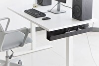 Digitus Çelik Masa Altı Kablo Priz Yönetim Kanalı Masa Aksesuarı 60 x 7.6 x 11.4 CM