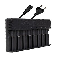Powermaster PMR-21525 8'li 6400mAh 100V - 240V Pil Şarj Cihazı