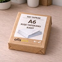 Ofisomi Kuşe Yapışkanlı Sticker Kağıt A6 10X15 Mat 90 Gr/m² 100 Adet-Paket