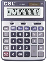 CSL CS-2383 12 Hane Masa Tipi Hesap Makinesi