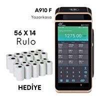 Pax A910SF Android Yazarkasa POS - 20 Adet Rulo