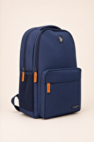 U.S. Polo Assn. Lacivert Unisex Okul Günlük Seyahat Laptop Bölmeli Su Geçirmez Sırt Çantası PLCAN26046