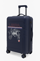 U.S. Polo Assn. 24053 Büyük Boy Polipropilen Valiz Lacivert