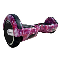 Citymate Elektrikli Kaykay 6.5" Uzay Mor Grafity Desenli Akıllı Hoverboard