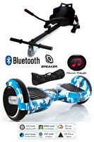 Citymate Elektrikli Kaykay Scooter Hoverboard Akıllı Dengeli - Hover Kart - Çanta Full Paket Desen15